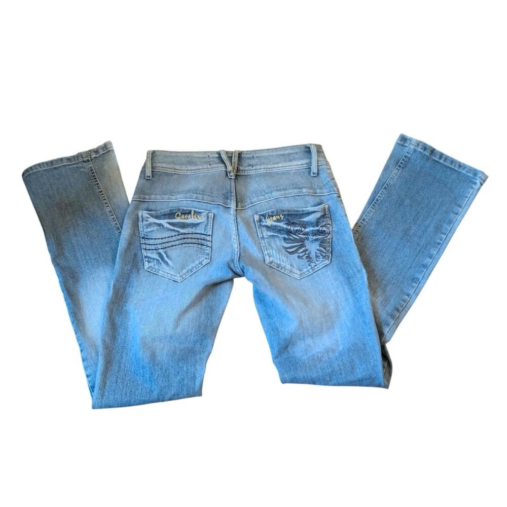 Cavalera Jeans D'Ouro Light Wash Flare Bootcut Denim Jeans US 4